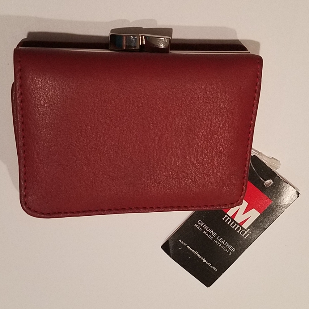 Leather Red Wallet